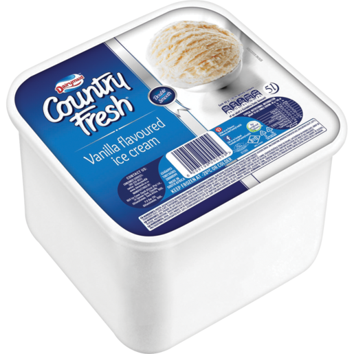 Dairymaid Country Fresh Vanilla Flavoured Ice Cream 5L