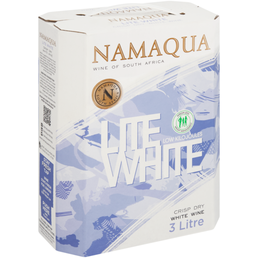 Namaqua Extra Lite White Wine Box 3L