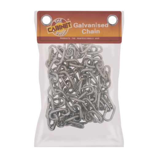 Fragram The Cabinet Shop Silver Galvanised Chain 5mm x 2m
