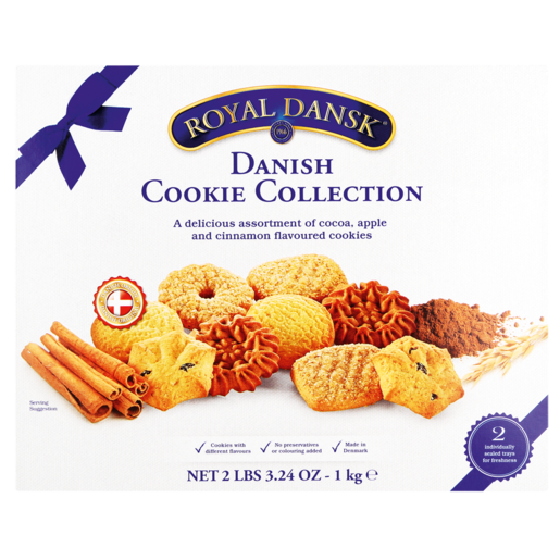 Royal Dansk Danish Cookie Collection 1kg
