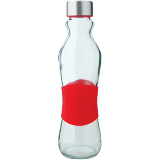 Consol Red Grip N Go Glass Bottle 500ml