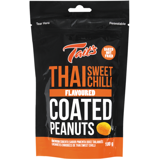 Tait's Thai Sweet Chilli Peanuts 100g