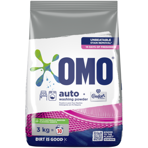 OMO Auto With Comfort Freshness Washing Powder 3kg