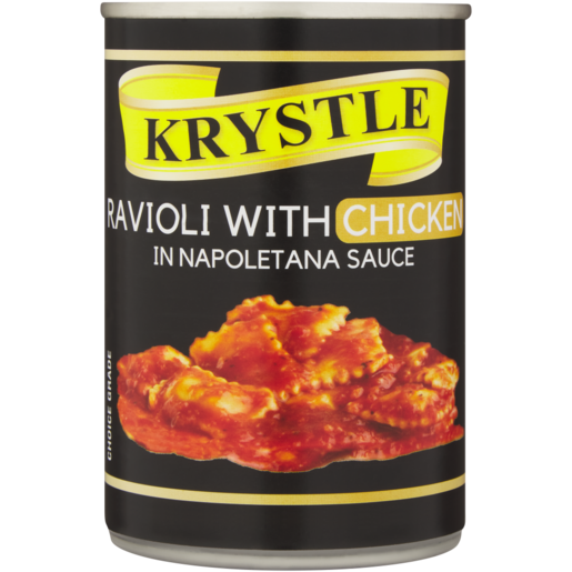 Krystle Chicken Ravioli In Napoletana Sauce 410g