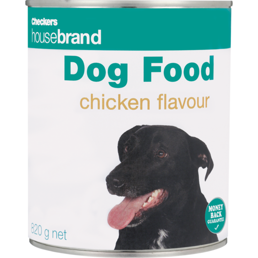 Checkers Housebrand Chicken Dog Food Can 820g