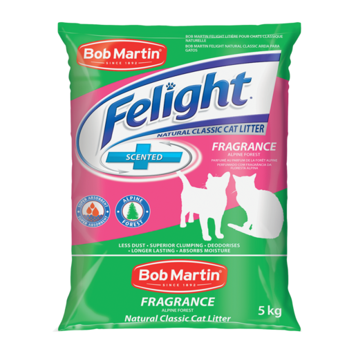 Bob Martin Felight Fragranced Cat Litter 5kg
