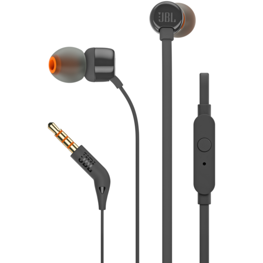JBL Black Tune 110 Wired In-Ear Earphones