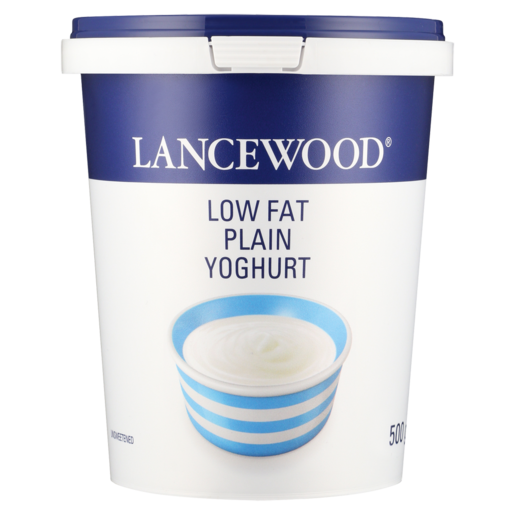 LANCEWOOD Plain Low Fat Yoghurt 500g