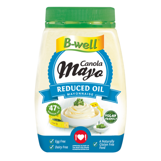 B-well Canola Mayo Reduced Oil 750g