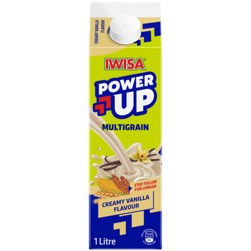 Iwisa No.1 Power Up Creamy Vanilla Multigrain Mageu Drink 1L