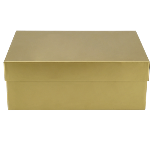 Clifton Rectangular Gold Gift Box Size 3